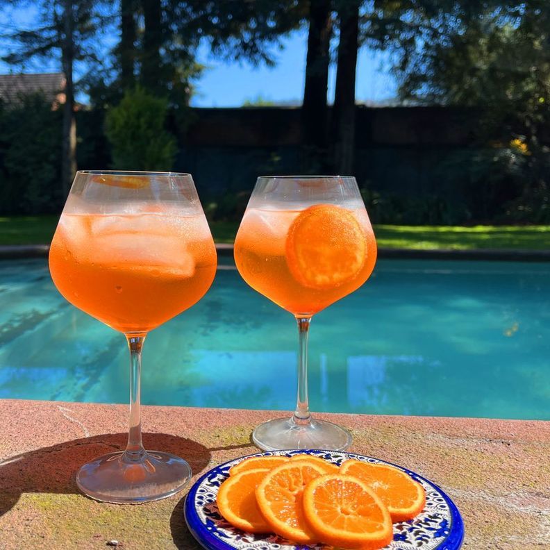 Set 6 copas Gin /Aperol VIOLA-1