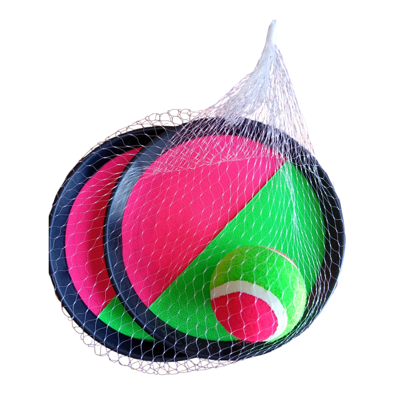 Set de Juego de Pelota con Paletas de Velcro – Diversión para Niños y Adultos -2