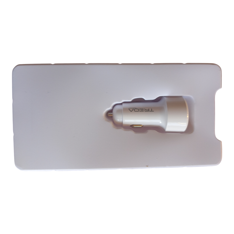 Cargador Rápido para Auto 48W – Doble Puerto USB y Tipo-C QC3.0 -2