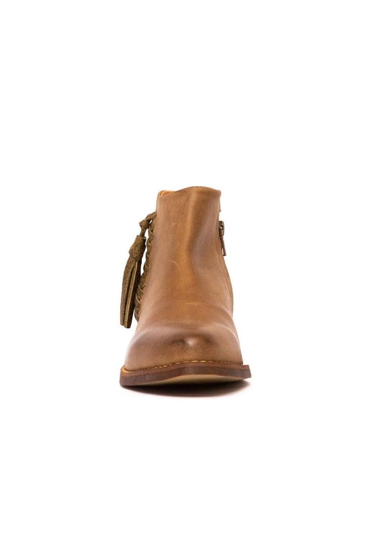 Botin Mujer De Cuero Virginia C2 Taupe-2