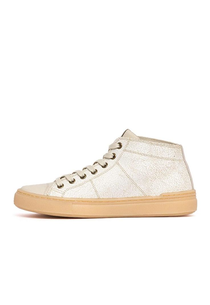 Zapatilla Mujer De Cuero Adela C2 Blanco-3