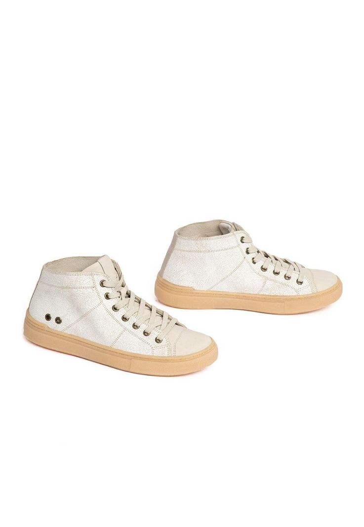 Zapatilla Mujer De Cuero Adela C2 Blanco-5