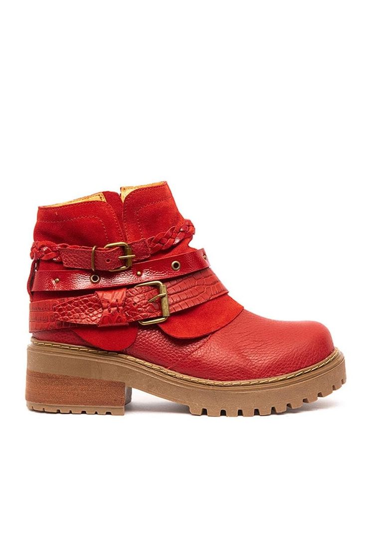 Botin Mujer / Queltehue Rojo