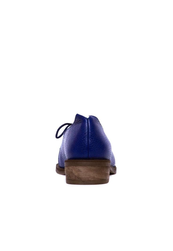 Zapato Mujer De Cuero Indira C3 Azul Celeste-4