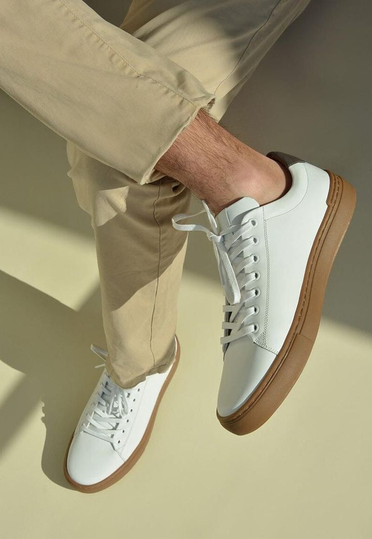 Zapatilla Hombre De Cuero Lilo C3 Blanco-1