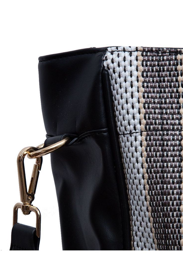 Bolso Giani Dafirenze Anis C1 Negrotejido-2