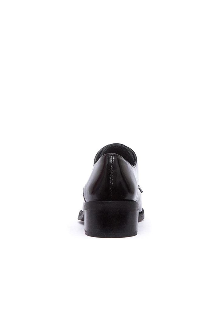 Zapato Mujer De Cuero Leonor C1 Negro-4