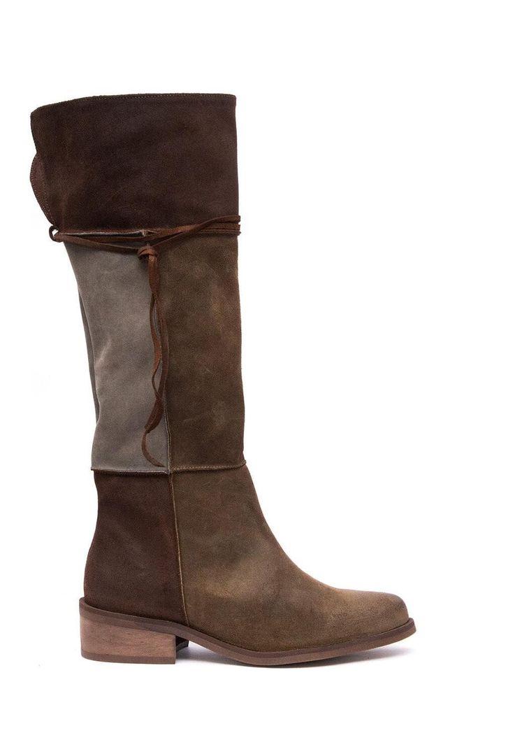Bota Mujer De Cuero Jade Café C4-0
