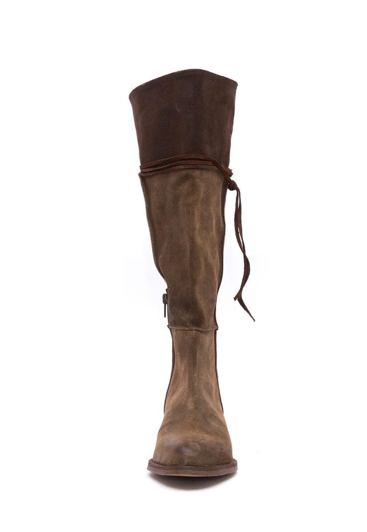 Bota Mujer De Cuero Jade Café C4-1