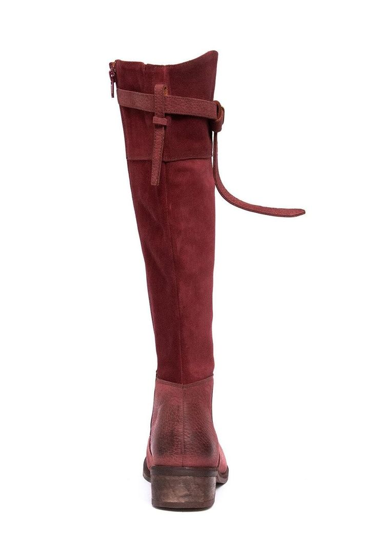 Bota Mujer De Cuero Sonia Burdeo C6-3