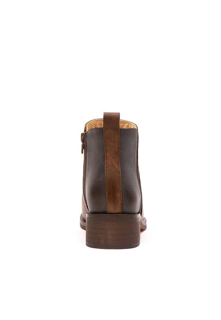 Botin Mujer De Cuero Urogallo C31 Café-5