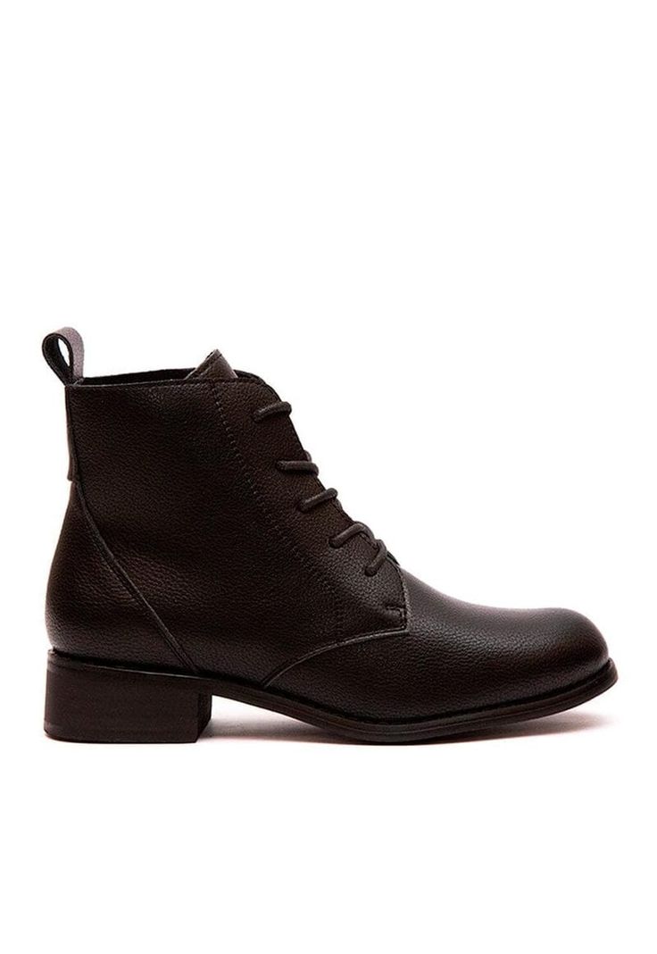 Botin Cuero Mujer Pintoja Negro 36