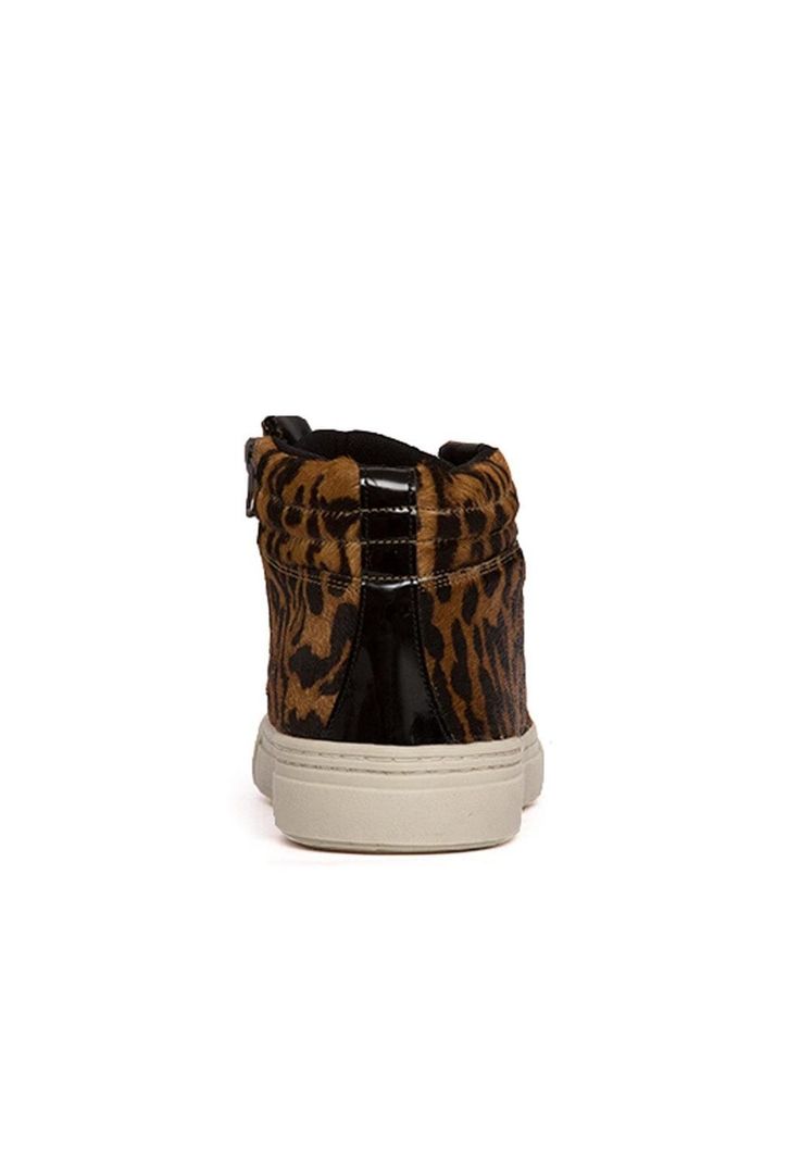 Zapatilla Mujer De Cuero Miriam C1 Print-4