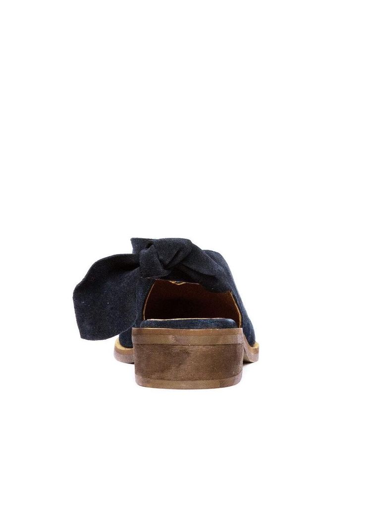 Zapato Mujer De Cuero Guindo C13 Azul-4