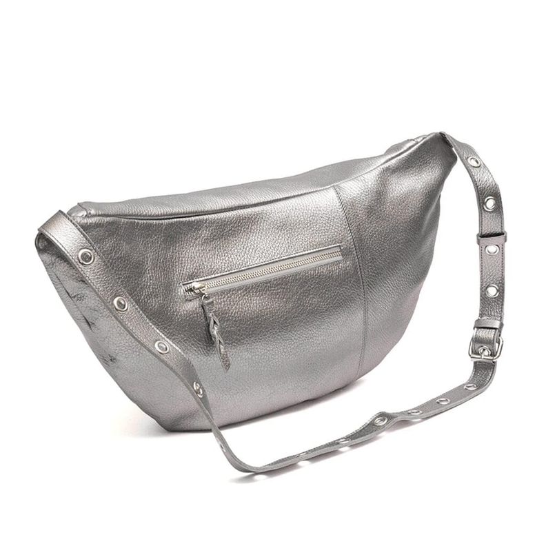 Banano Mujer De Cuero Atenea C2 Metal-2