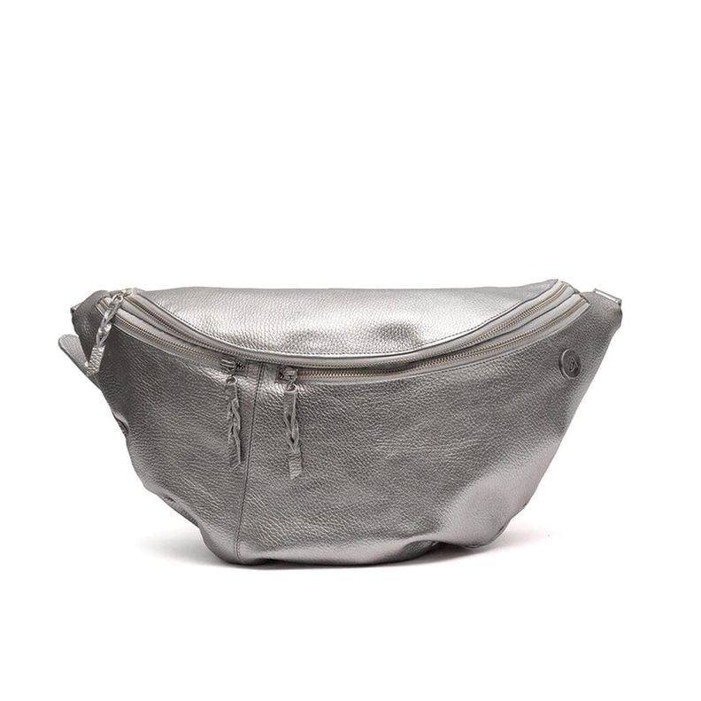 Banano Mujer De Cuero Atenea C2 Metal-0