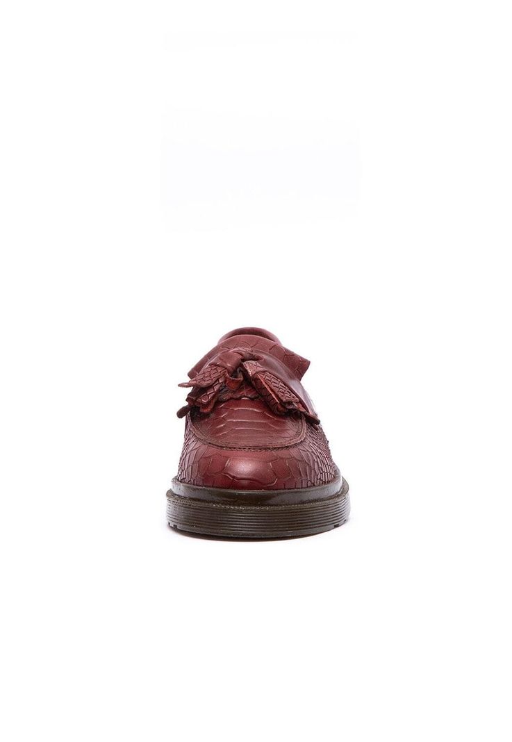Mocasin Mujer De Cuero Matilde C8 Burdeo-2