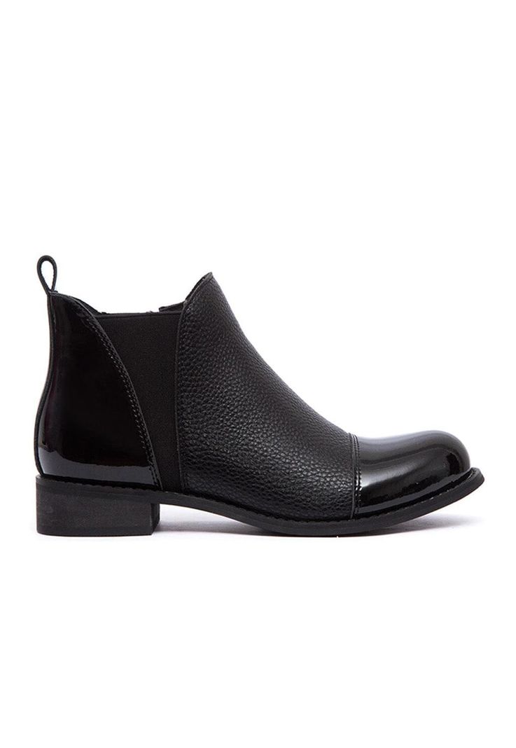 Botines Mujer De Cuero Verdecillo C20 Negro -5
