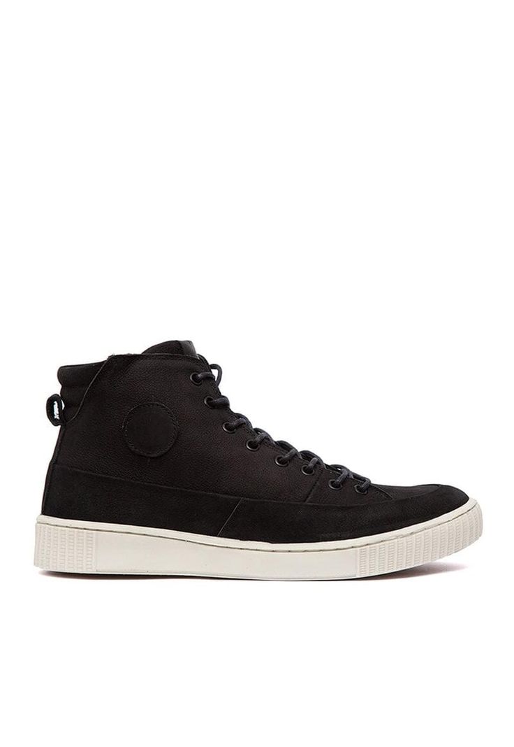 Zapatilla Hombre De Cuero Martin C1 Negro-0