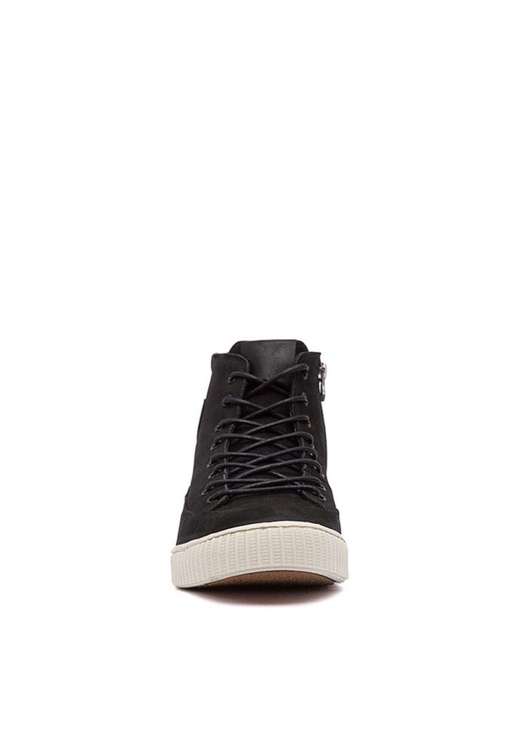 Zapatilla Hombre De Cuero Martin C1 Negro-2