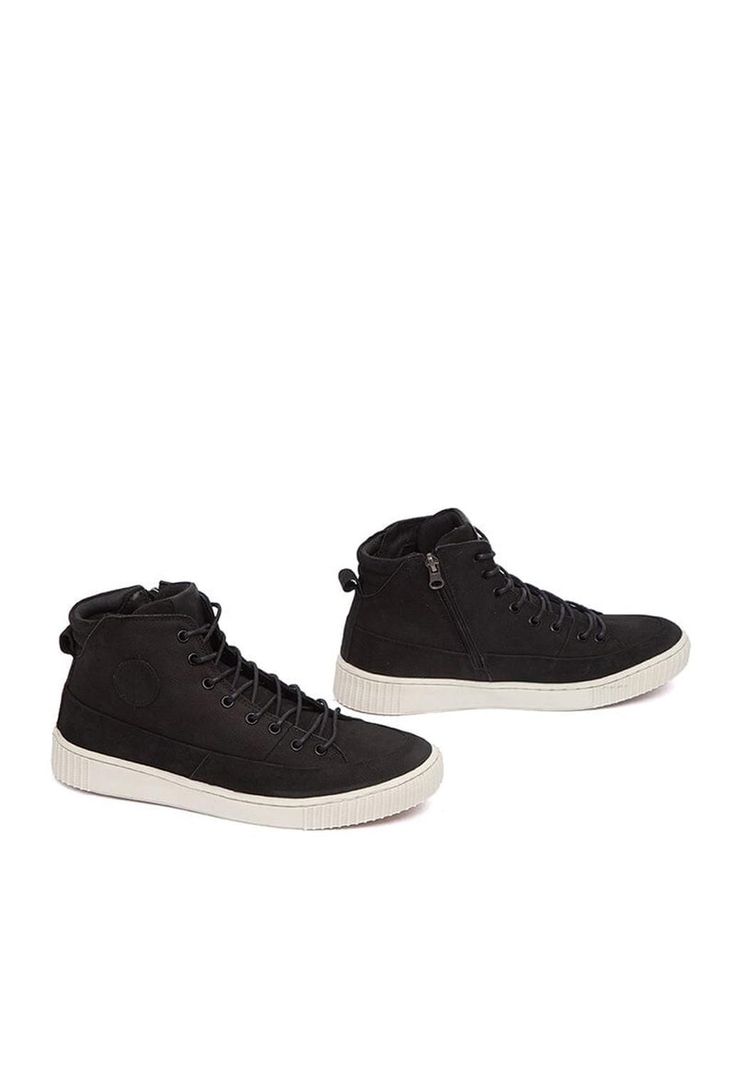 Zapatilla Hombre De Cuero Martin C1 Negro-5