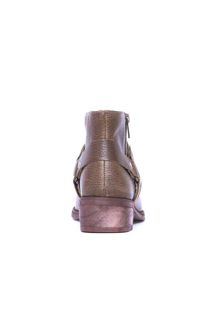 Botin Mujer De Cuero Margot Verde C10-4