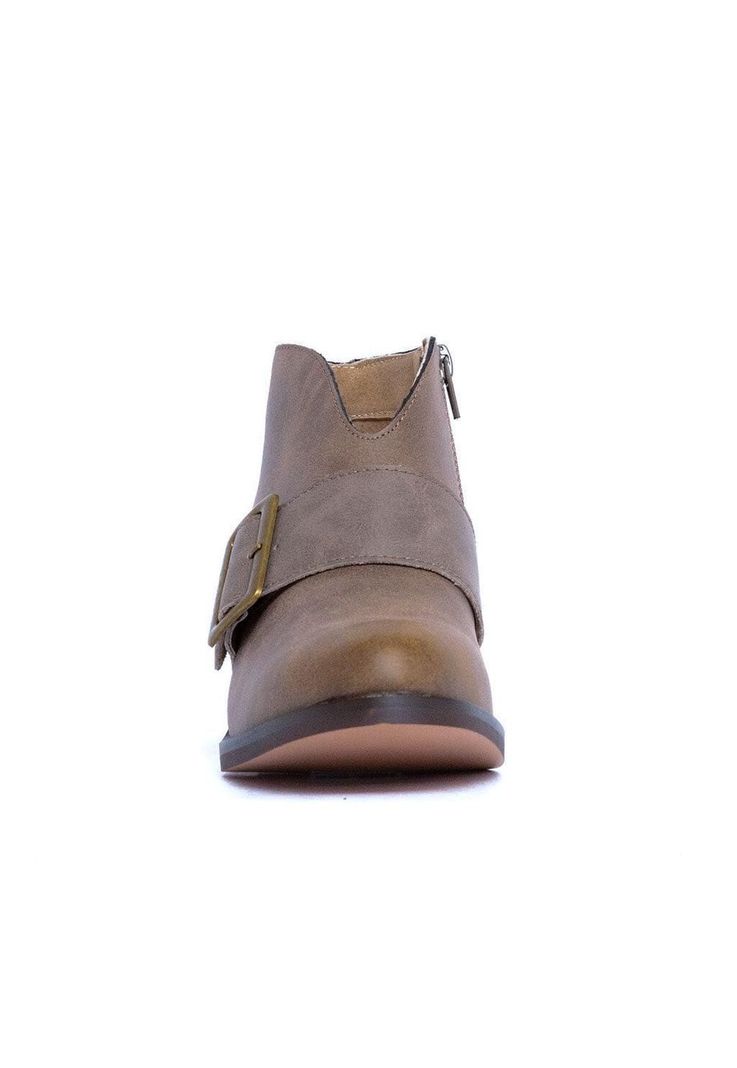 Botines Mujer De Cuero Focha C14 Café -4
