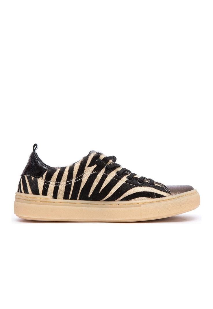 Zapatilla Mujer De Cuero Violeta C3 Zebra-0