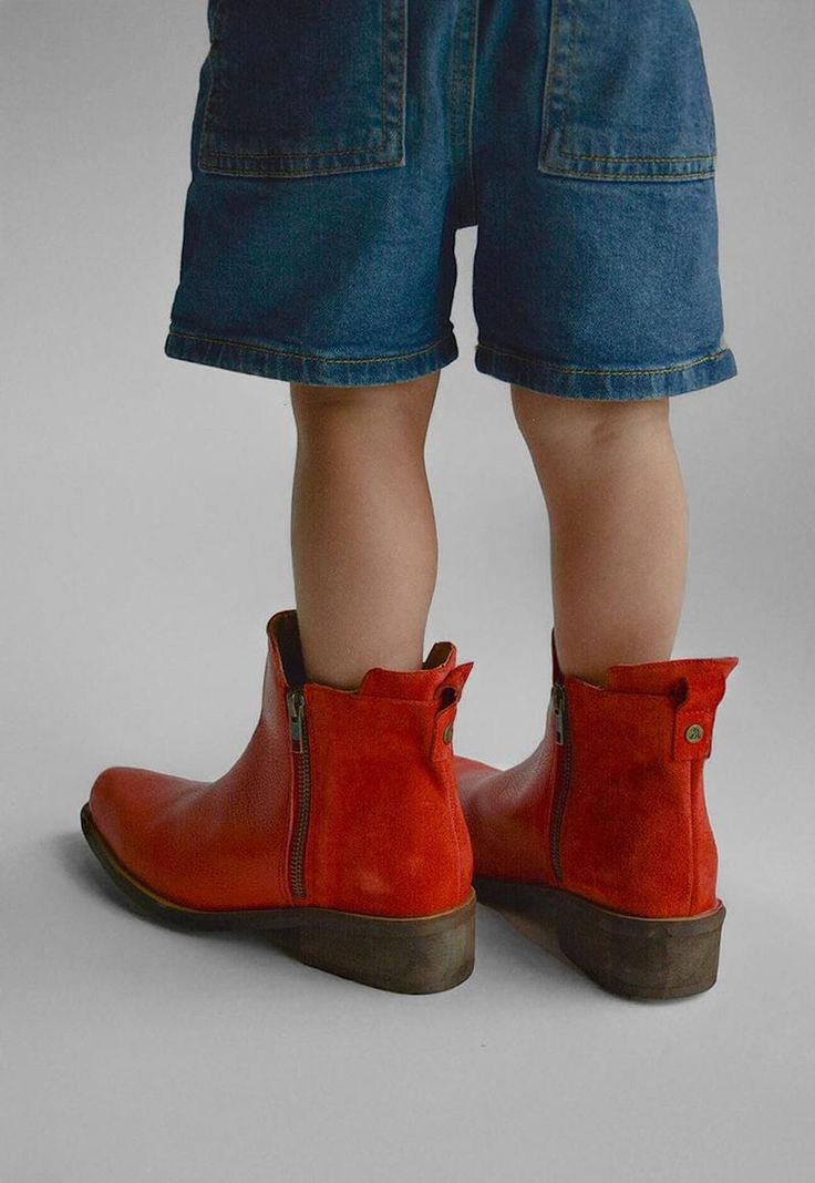 Botin Mujer / Lena Rojo-1