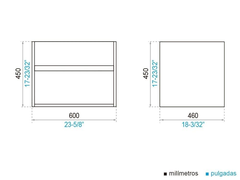 MUEBLE SUSPENDIDO HELENA 60 CM DUNA NEGRO-3