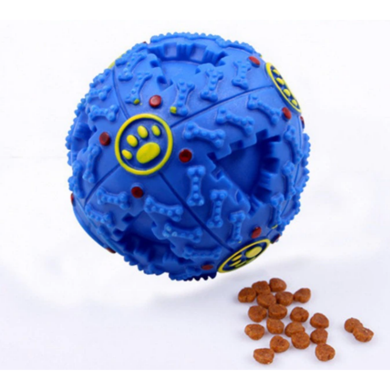 JUGUETE PELOTA COMEDERO CON SONIDO S AZUL-2