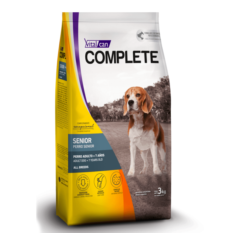 ALIMENTO SECO DE PERRO SENIOR COMPLETE 20 KG-0