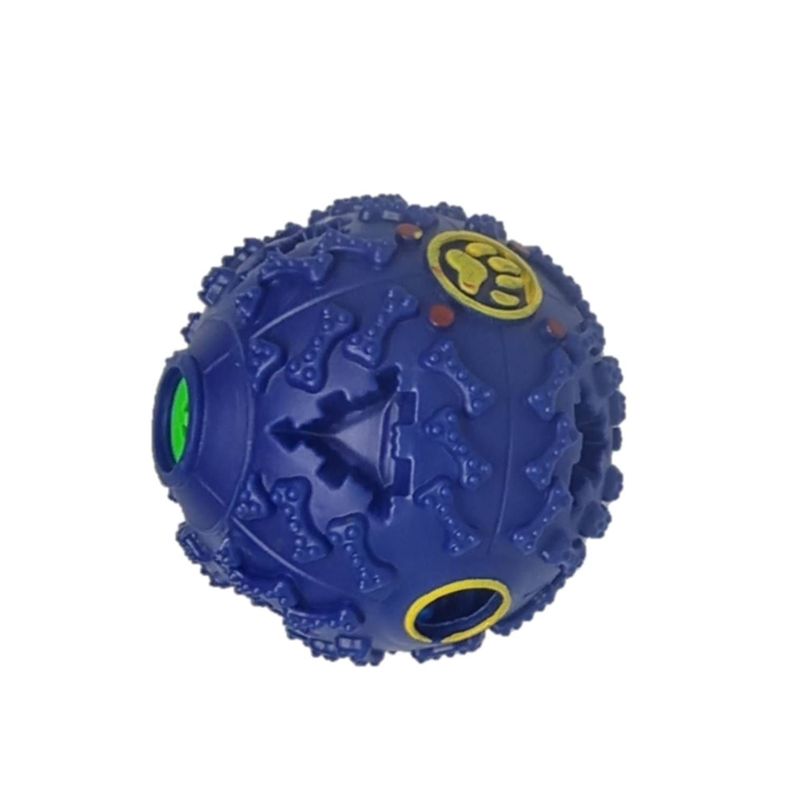 JUGUETE PELOTA COMEDERO CON SONIDO L AZUL-1