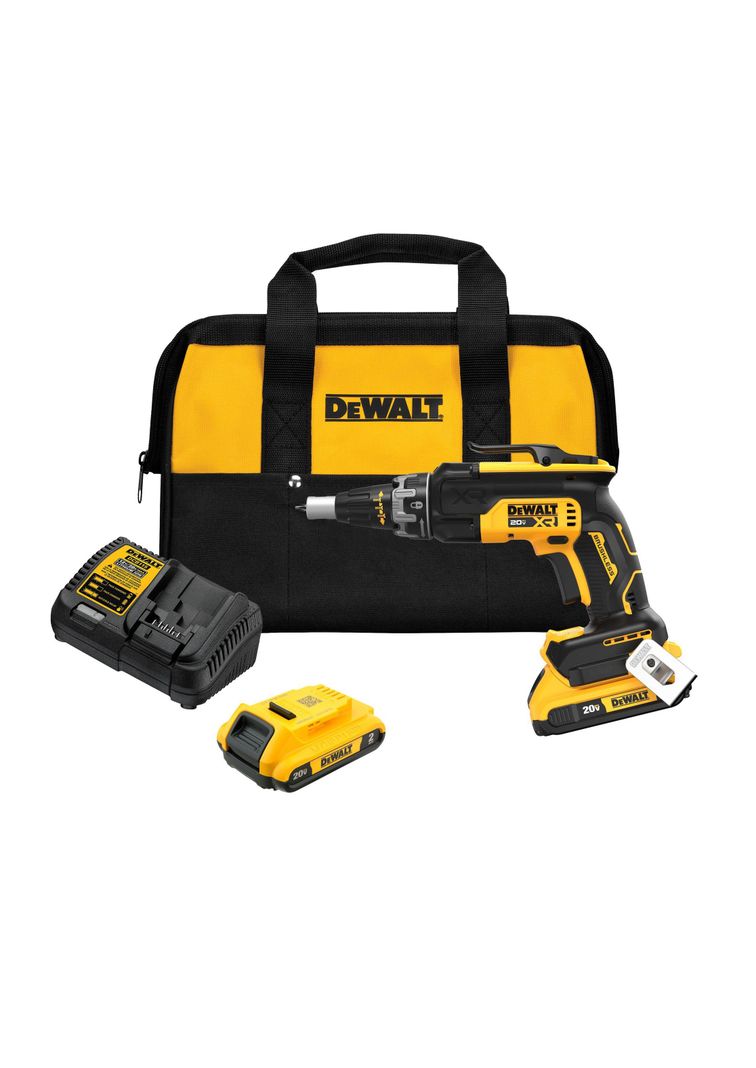 Kit Atornillador Inalámbrico 1/4" Drywall 20V DEWALT-0