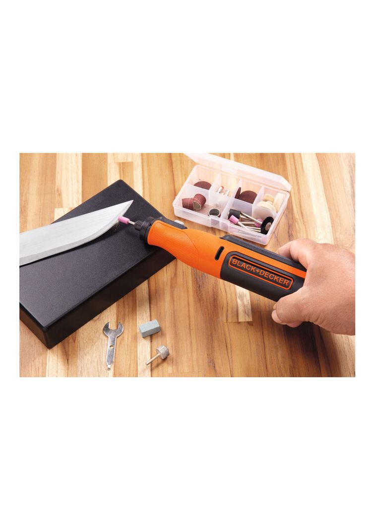 Minitorno 8V + 35accesorios + Atornillador 3.6V BLACK+DECKER-3