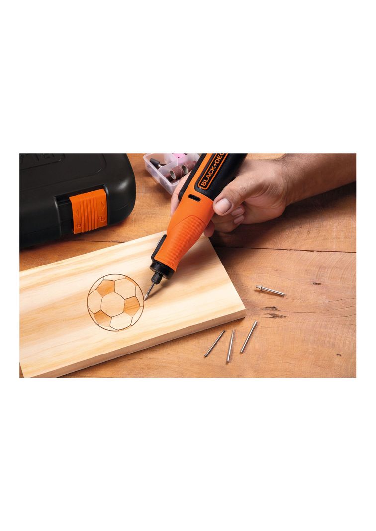Minitorno 8V + 35accesorios + Atornillador 3.6V BLACK+DECKER-4