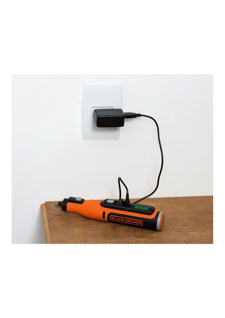 Minitorno 8V + 35accesorios + Atornillador 3.6V BLACK+DECKER-5