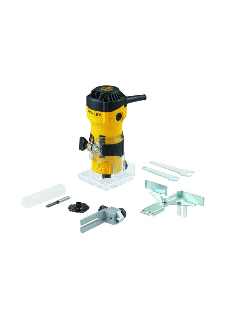Rebajadora 550W 1/4" + accesorios-2