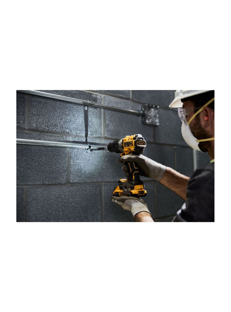 Kit Taladro Percutor 1/2" 20V MAX XR DEWALT DCD805D2-B2-2