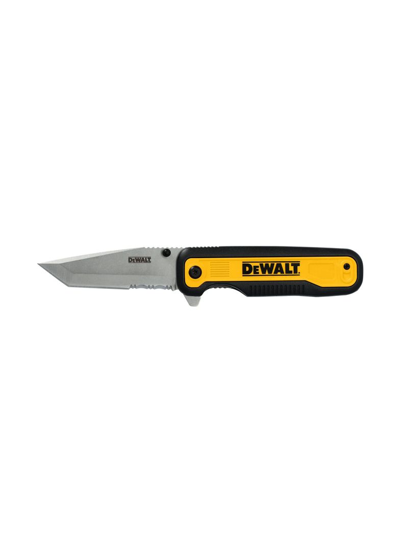 Navaja de bolsillo con dientes de sierra DEWALT DWHT10994 Negro