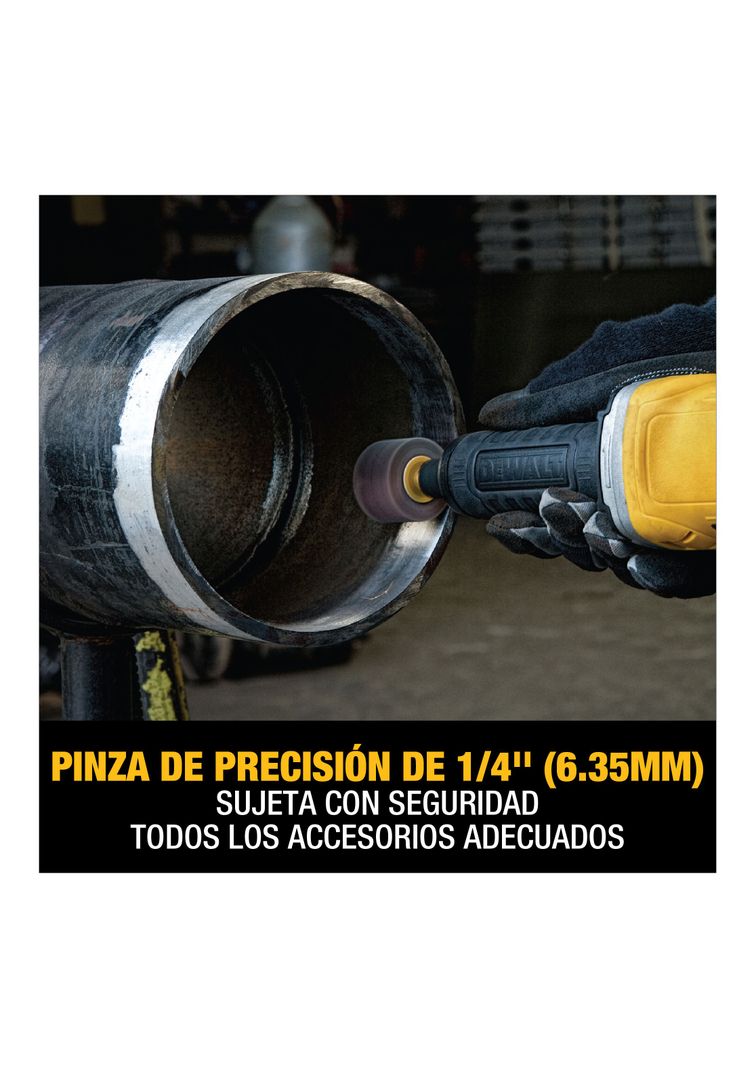 Esmeril Recto 1-1/2" 450W DEWALT DWE4887-B2-3