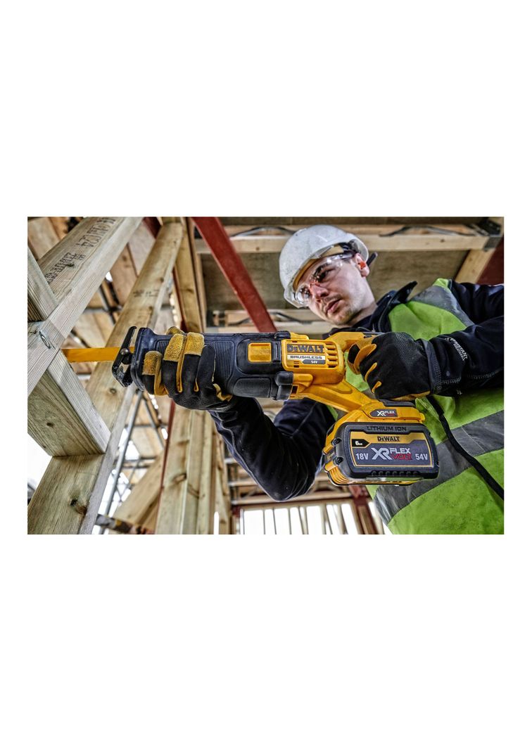 Kit Sierra sable reciproca 1-1/8" 60V DEWALT DCS389T2-B2-5