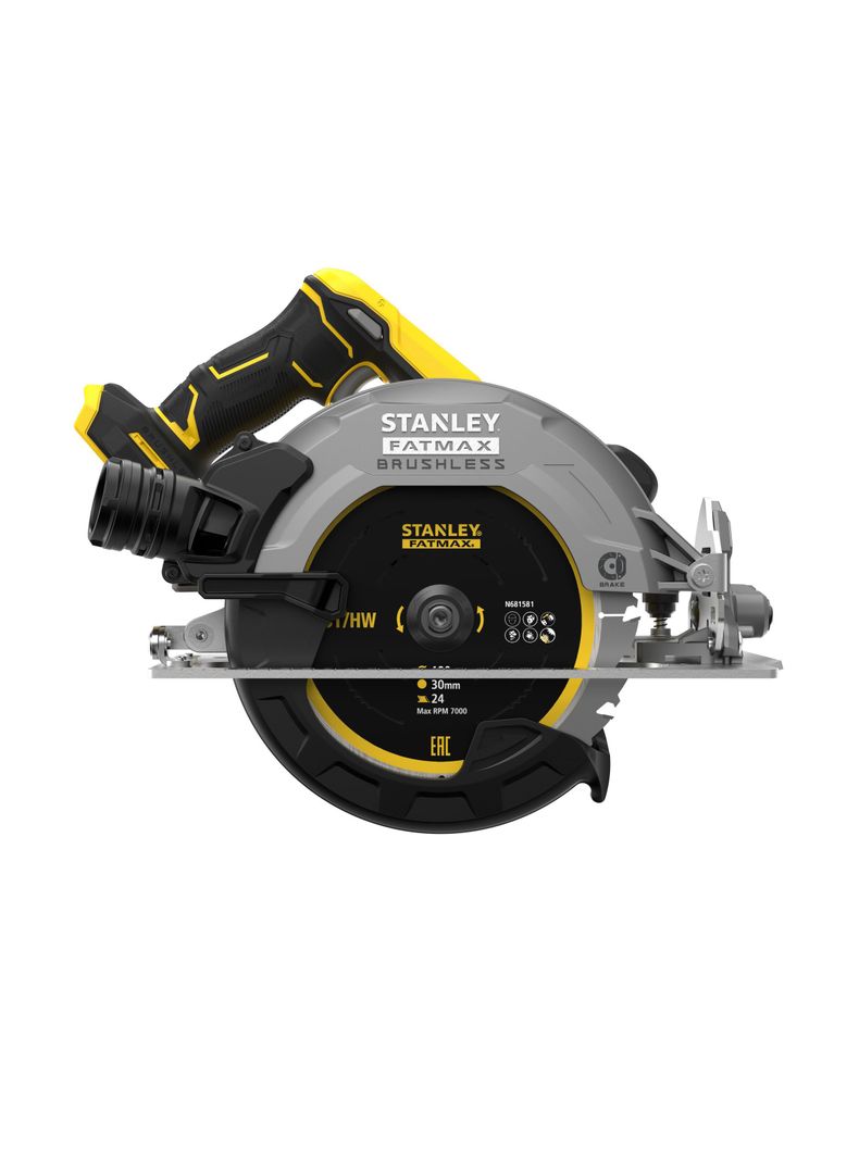 Sierra circular 7-1/4" 20V BRUSHLESS STANLEY SBC551B-B3 Amarillo