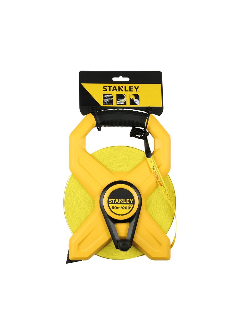 Cinta larga de fibra de vidrio 60m Stanley 34-794S-2