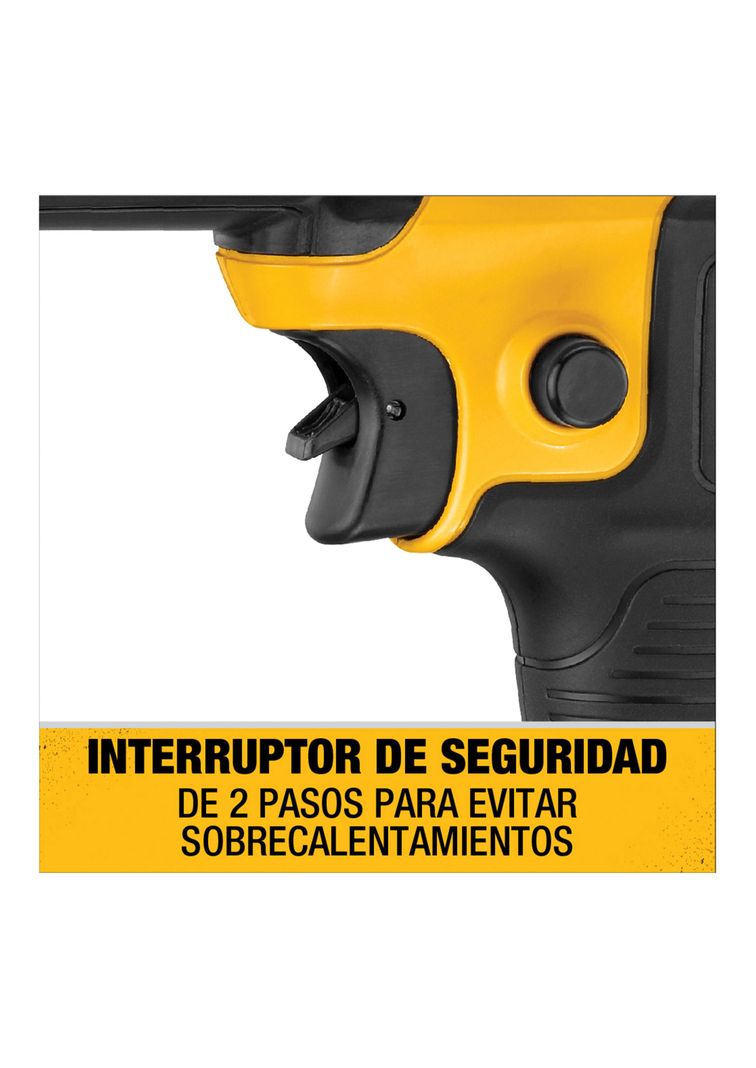 Pistola de calor 20V Sin Batería DEWALT DCE530B-4