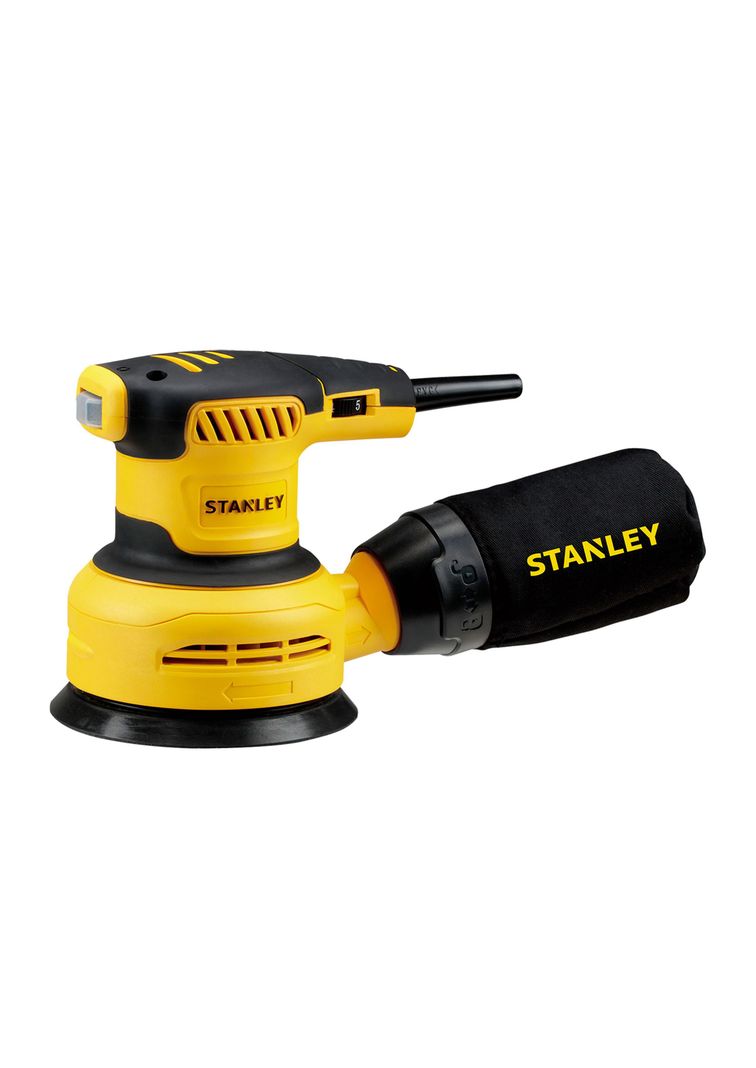 Rebajadora 1200W + Lijadora 300W Stanley SRR1200-SS30-2