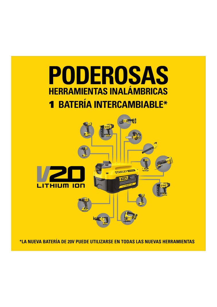 Kit Sierra Circular 7-1/4" Inalámbrica 20V + 2 baterías + accesorios-8