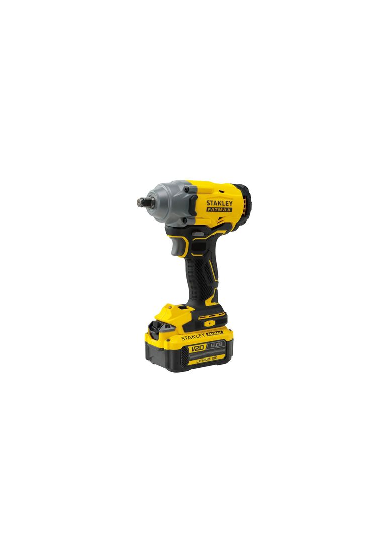 Kit Llave de impacto 1/2" (13mm) 20V + 2 baterías STANLEY-1