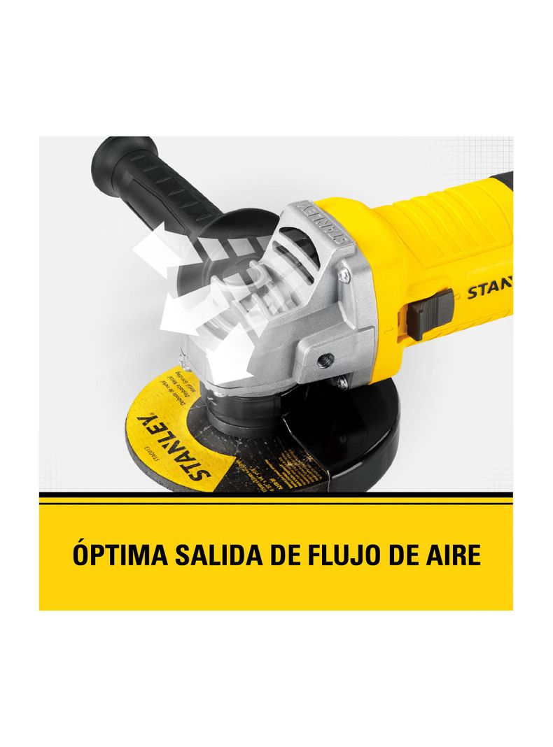 Esmeril Angular 4-1/2" 900W STANLEY STGS9115-B2C-4