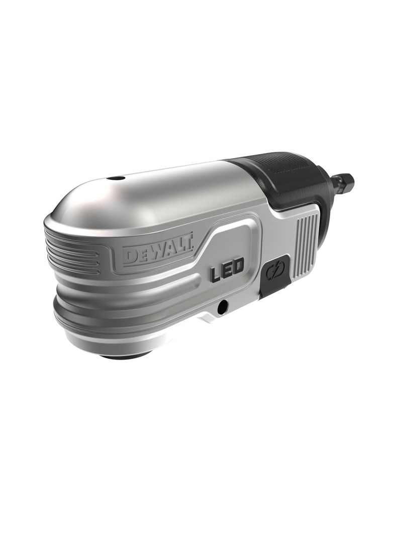 Accesorio de angulo recto modular iluminado DEWALT DWALRAFT Gris
